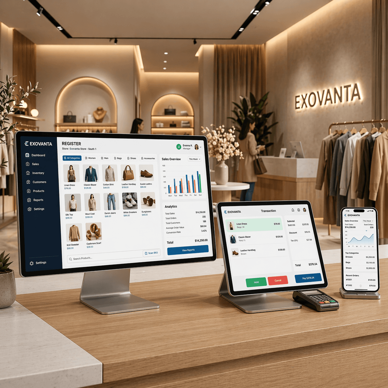 Exovanta POS Wide Ecosystem Banner