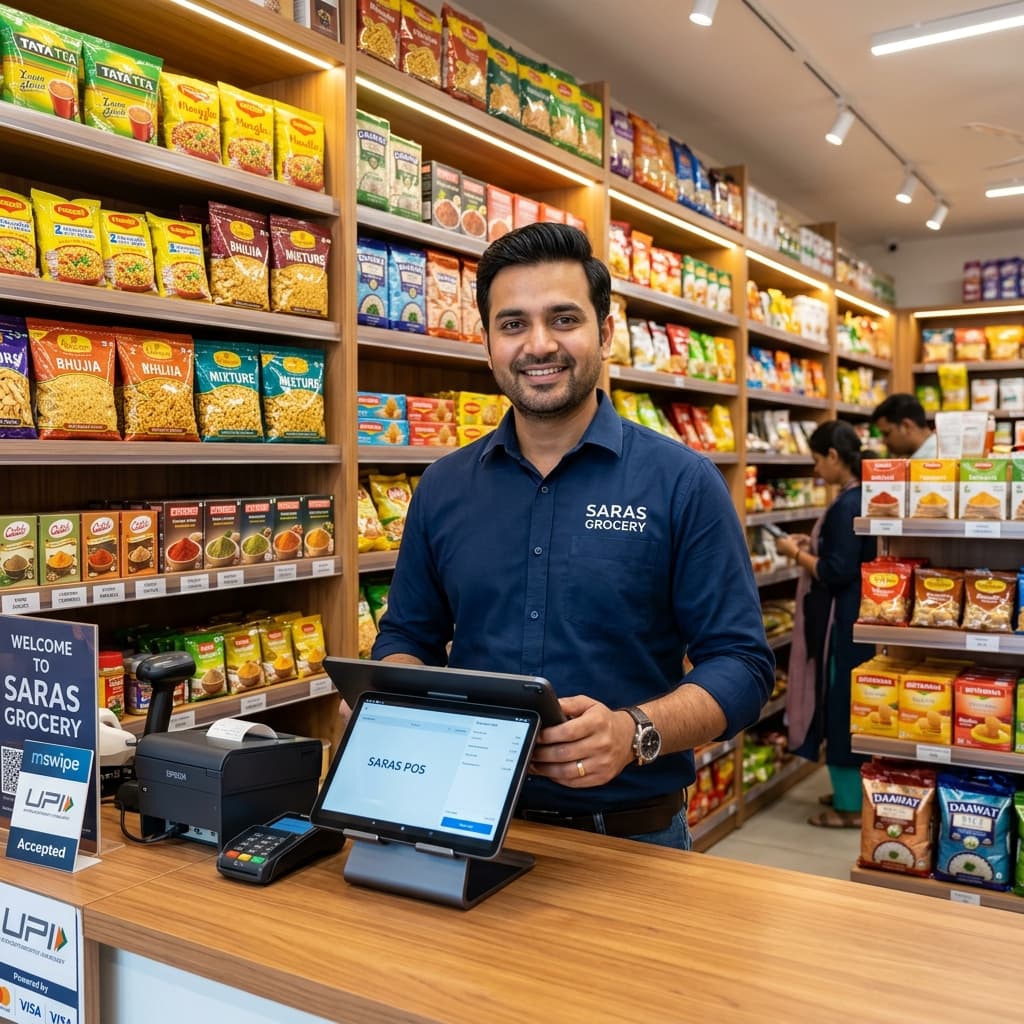Modern Indian Retail Shop Management